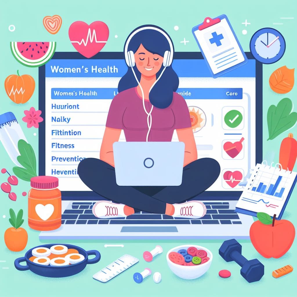 Онлайн-курс 'Жіноче здоров'я: харчування, фітнес, профілактика'